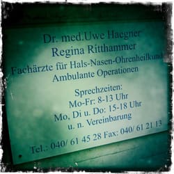 Dr. med. Uwe Haegner und Regina Ritthammer