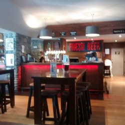 Monteith's Brewery Bar - The bar, country music playing and you might just run into some cowboys