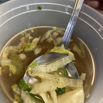 Zheng's Kitchen - Black spots on the greens in the Wonton Soup - Chinese Near Me - Goodyear, Arizona Zheng's Kitchen - Black spots on the greens in the Wonton Soup - Chinese Near Me - Goodyear, Arizona