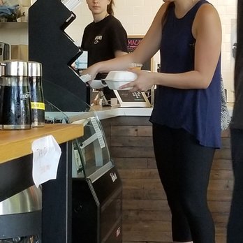 Hashtag Poki - There she is.. The poke queen! Ask for her to make your bowl and you'll be extremely happy! - Poke Near Me - Berkeley, California