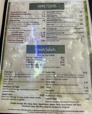 Menu photo 1 Roadhouse Bastrop, TX Menu photo 1 Roadhouse Bastrop, TX