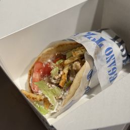 Chicken Gyro Pita Chicken Gyro Pita