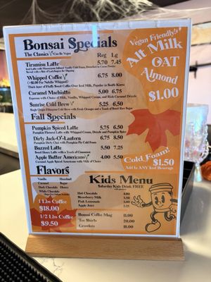 Menu photo 2 Bonsai Beverage Clearwater, FL