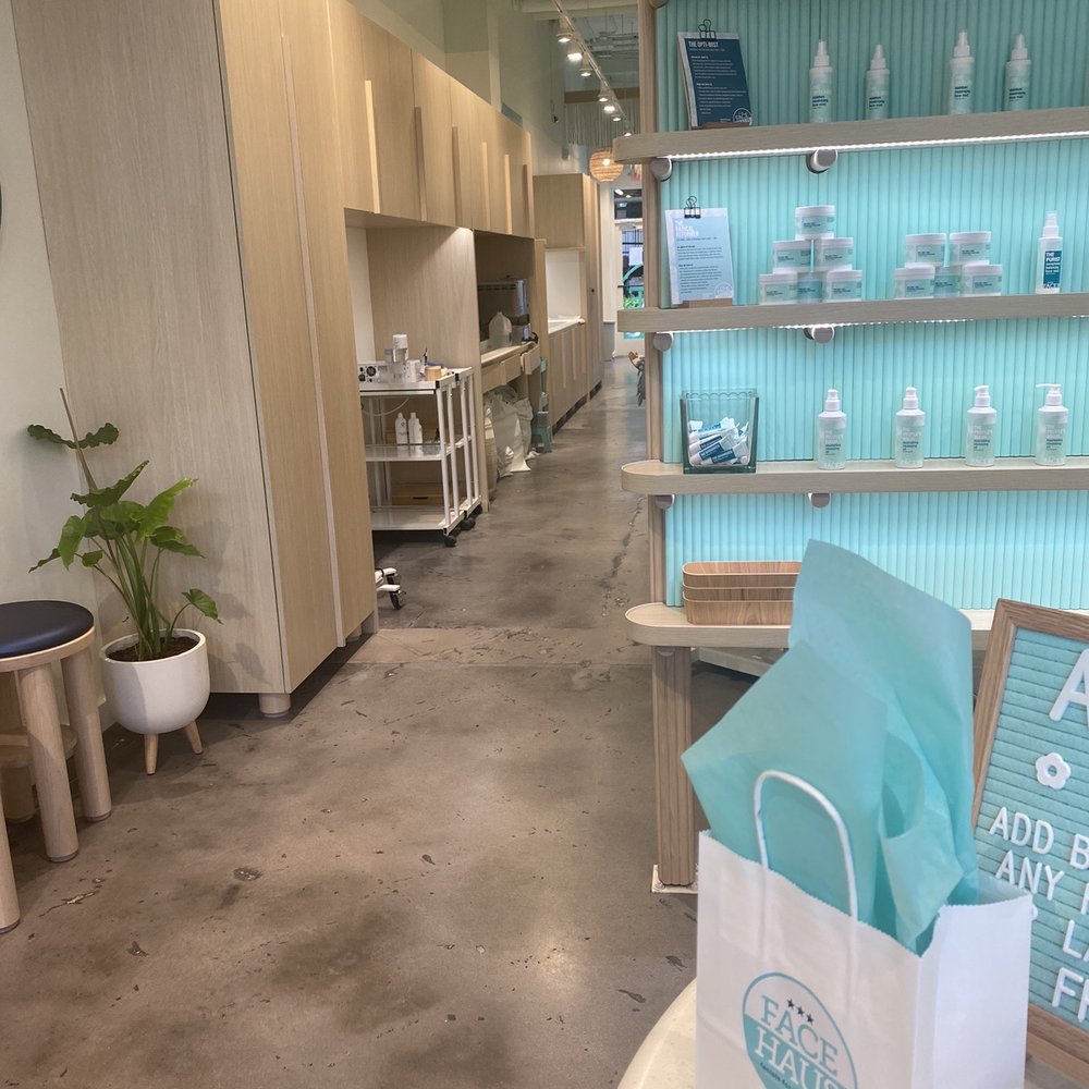 First facial in a long time