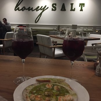 Honey Salt - Sizzling Garlic Shrimp (with Apple + Pear Sangria!) - Canadian (New) Near Me - Vancouver, British Columbia Honey Salt - Sizzling Garlic Shrimp (with Apple + Pear Sangria!) - Canadian (New) Near Me - Vancouver, British Columbia