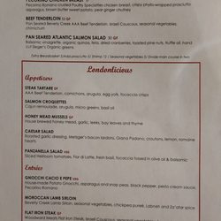 Garlic's Of London - Menu