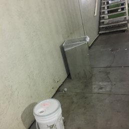 Trash in hallway Trash in hallway