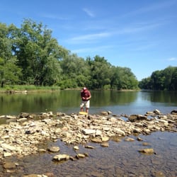 Eagle Rock Canoe & Kayak Rental - The push off point for the 10 mile trip