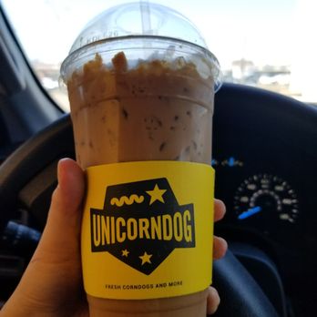 UNICORNDOG - Iced dalgona coffee - Fast Food Near Me - Irving, Texas UNICORNDOG - Iced dalgona coffee - Fast Food Near Me - Irving, Texas