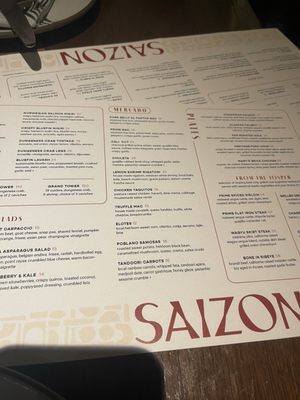 Menu photo 8 Saizon Fresno, CA
