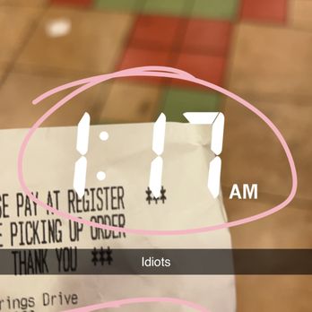 Sheetz - a picture of a receipt for a pizza - Gas Stations Near Me - Weirton, West Virginia