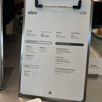 Nīzu Cafe - Menu - Cafes Near Me - Vancouver, British Columbia