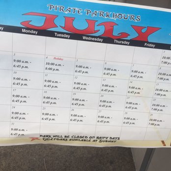 Pirate Park - July 2017 hours - Playgrounds Near Me - Bellflower, California