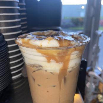 Daily Brew - iced coffee with caramel and ice cream - Coffee & Tea Near Me - Quincy, Washington Daily Brew - iced coffee with caramel and ice cream - Coffee & Tea Near Me - Quincy, Washington