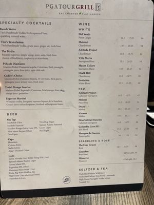 Menu photo 5 PGA Tour Grill Las Vegas, NV Menu photo 5 PGA Tour Grill Las Vegas, NV