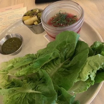 Little Bear - Chicken liver custard - New American Near Me - Atlanta, Georgia