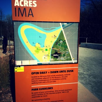 Newfields - Map to orient yourself - Parks Near Me - Indianapolis, Indiana