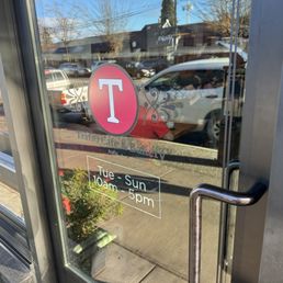 Exterior outside entrance of Trafiq Cafe & Bakery - Business hours~ (December 2023) - Vancouver, British Columbia Exterior outside entrance of Trafiq Cafe & Bakery - Business hours~ (December 2023) - Vancouver, British Columbia