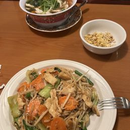 Pho, noodle stir fry Pho, noodle stir fry