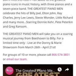 The Greatest Piano Men
