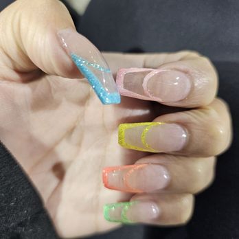 Chau's Nail & Spa - My beautiful Easter/Spring nails - Nail Salons Near Me - Las Vegas, Nevada Chau's Nail & Spa - My beautiful Easter/Spring nails - Nail Salons Near Me - Las Vegas, Nevada