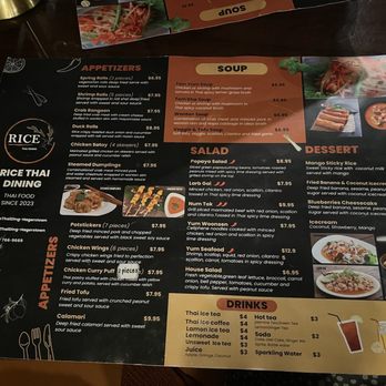 Rice Thai Dining - Thai Near Me - Hagerstown, Maryland