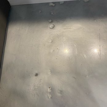 Hallmark Concrete - Filing in of the holes from prior walls like he said he would do. - Duncannon, Pennsylvania Hallmark Concrete - Filing in of the holes from prior walls like he said he would do. - Duncannon, Pennsylvania