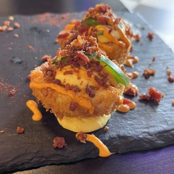 Deviled Egg Co - Fried Jalapeño popper egg - Coffee & Tea Near Me - Omaha, Nebraska Deviled Egg Co - Fried Jalapeño popper egg - Coffee & Tea Near Me - Omaha, Nebraska