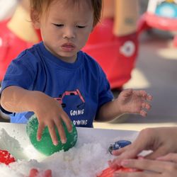My Happydays Childcare - Sensory snow