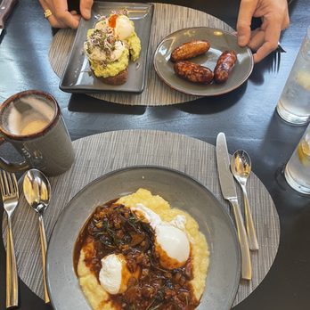 Provisional Kitchen - Mushroom Polenta was deliciously decadent! Avocado toast was amazing and fresh! Bright orange yolks in all the ! - Breakfast & Brunch Near Me - San Diego, California Provisional Kitchen - Mushroom Polenta was deliciously decadent! Avocado toast was amazing and fresh! Bright orange yolks in all the ! - Breakfast & Brunch Near Me - San Diego, California