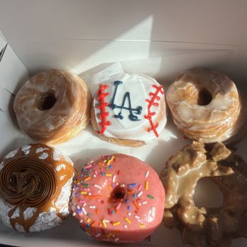 SK Donuts & Croissant - Skronut, dodgers, skronut, dulce de leche, pink, old fashioned - Donuts Near Me - Los Angeles, California SK Donuts & Croissant - Skronut, dodgers, skronut, dulce de leche, pink, old fashioned - Donuts Near Me - Los Angeles, California