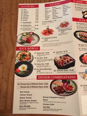 Menu photo 6 Chitose Sushi Atascadero, CA