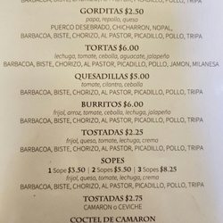 Cocina Martinez - Menú de Jueves Viernes Sabado Domingo