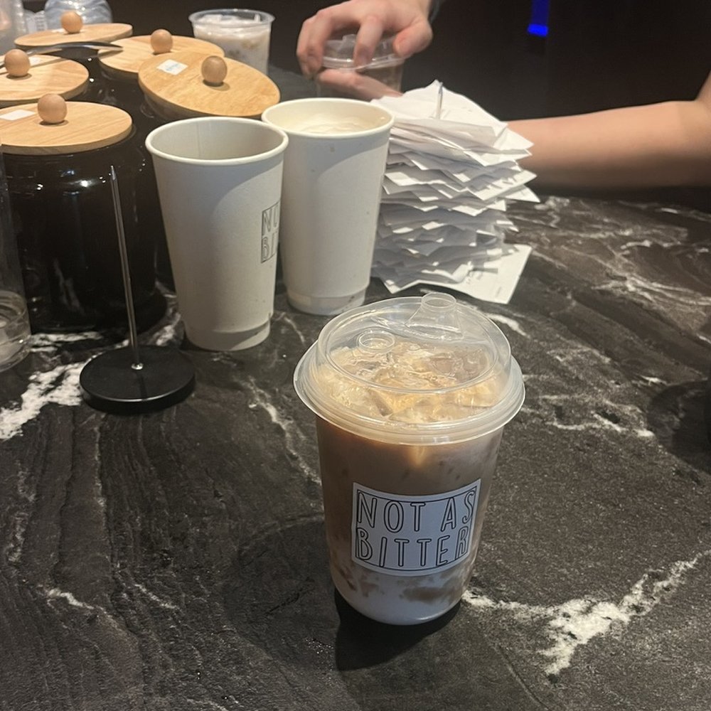 Not As Bitter - Banana Split Latte - Coffee & Tea Near Me - New York, New York