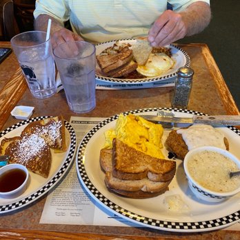 Black Bear Diner Bakersfield - Hi BIGFOOT Chicken Fried Steak & Eggs* (2580 cals.) - American Near Me - Bakersfield, California