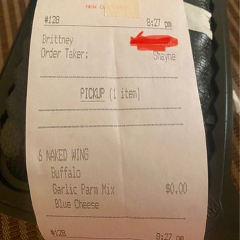 Zorba's Pizza & Grill - Edgewood - Receipt showing my exact order and the rude person who took the order - Pizza Near Me - Edgewood, Maryland Zorba's Pizza & Grill - Edgewood - Receipt showing my exact order and the rude person who took the order - Pizza Near Me - Edgewood, Maryland