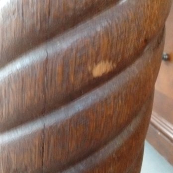 Disaster LINK Restoration Services - More damage to ANOTHER leg of dining room table caused by DisasterLink / Pelican - Damage Restoration Near Me - Glendale, Arizona