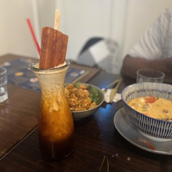 Kin Long Beach - Thai Iced Tea and Bang Bang Shrimp - Thai Near Me - Long Beach, California