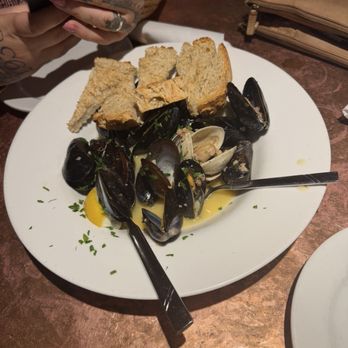 Deno's Mountain Bistro - Mussels Marinière and clam - Steakhouses Near Me - Winter Park, Colorado