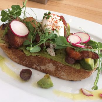 The Osprey - Pork belly tartine - Seafood Near Me - Orlando, Florida The Osprey - Pork belly tartine - Seafood Near Me - Orlando, Florida