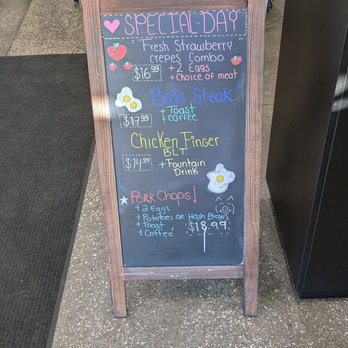Eggscellent - Daily specials on display as soon as you walk in - Breakfast & Brunch Near Me - Las Vegas, Nevada