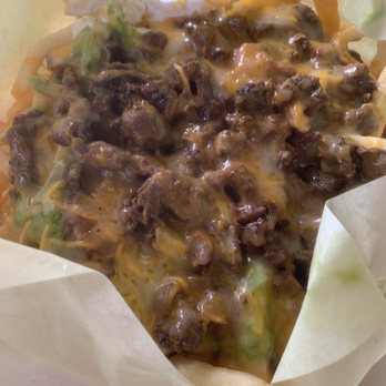 Senor Alberto - Super fries (guacamole, beans, carne asada, cheese and fries) - Mexican Near Me - South El Monte, California Senor Alberto - Super fries (guacamole, beans, carne asada, cheese and fries) - Mexican Near Me - South El Monte, California
