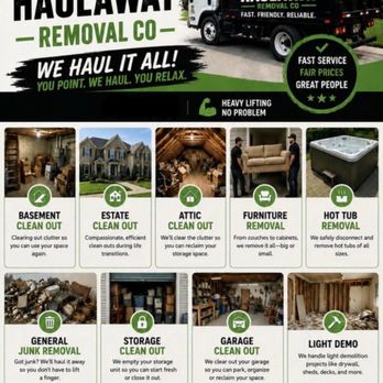 Hollar Haul Away - Junk Removal & Hauling Near Me Hollar Haul Away - Junk Removal & Hauling Near Me