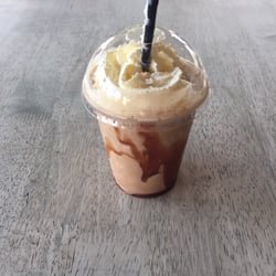 Woods Coffee - Sticky toffee frappe