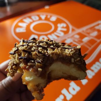 Randy's Donuts - This is like a caramel delite gs cookie - Donuts Near Me - Torrance, California Randy's Donuts - This is like a caramel delite gs cookie - Donuts Near Me - Torrance, California