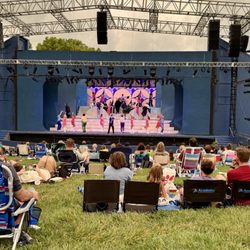Shawnee Mission Park - Catch Me If You Can - rain scared away most of the audience so there was more room to spread out than usual.