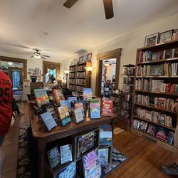 The Crooked Shelf Bookshop - Main room