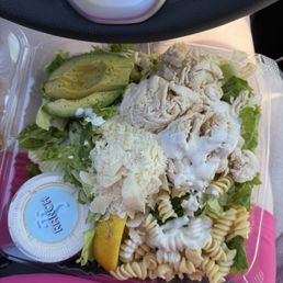 i get the Cafe Caesar Salad with ranch i get the Cafe Caesar Salad with ranch