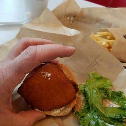 Halibut Fish Sandwich