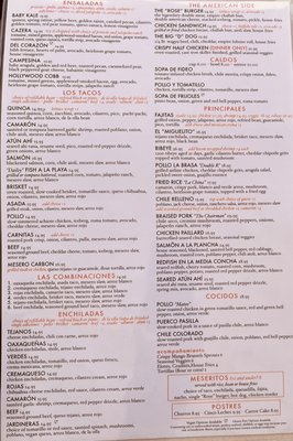 Menu photo 5 Mesero - Prestonwood Dallas, TX